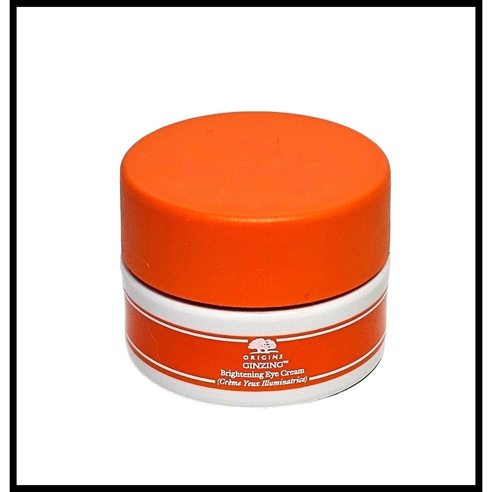 Origins GinZing Brightening Eye Cream 0.17 Oz 5 mL Jar Travel Size Mini